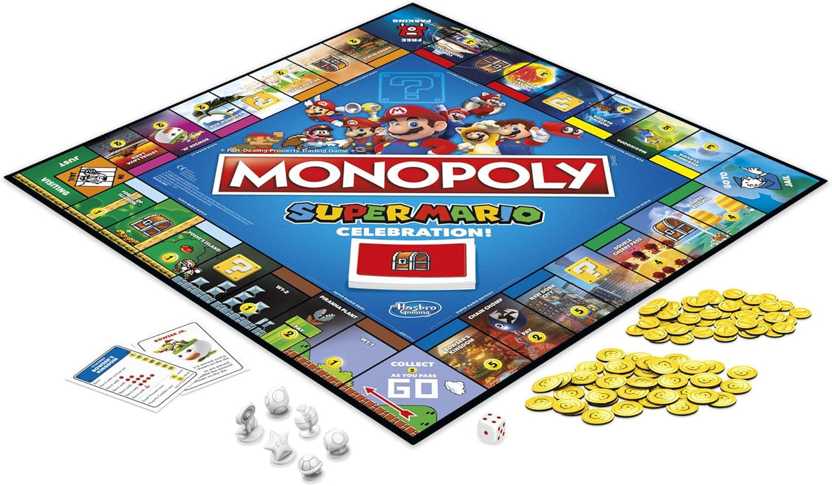 Hasbro Monopoly Super Mario Celebration Board Game