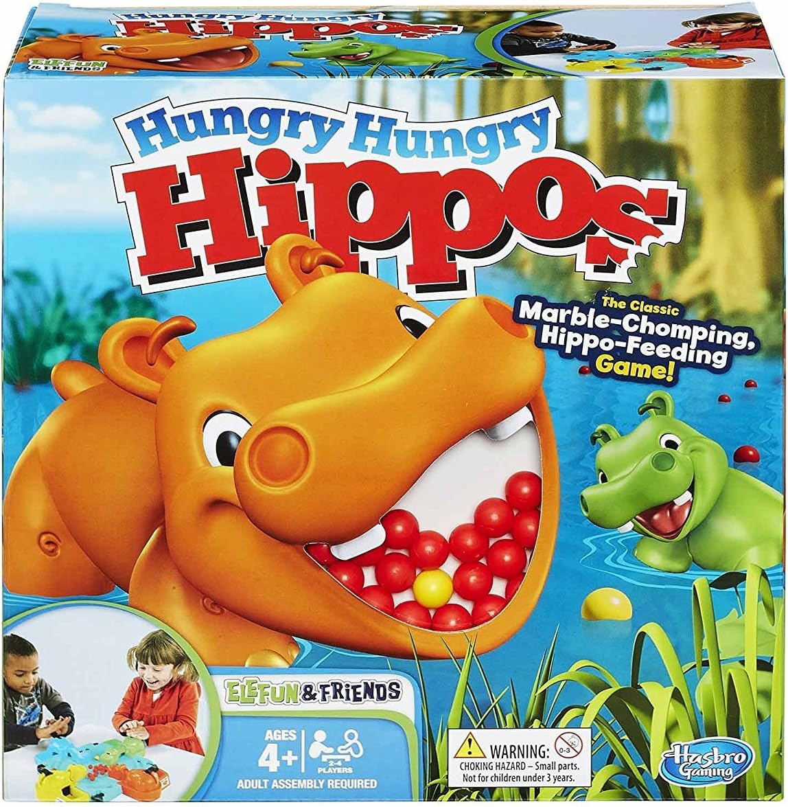 Hasbro Hungry Hungry Hippos Game