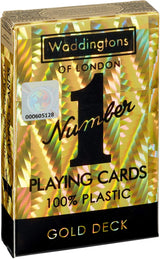 Waddingtons No.1 Classic Gold Playing Cards