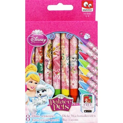 Disney Princess Palace Pets 8 Jumbo Crayons