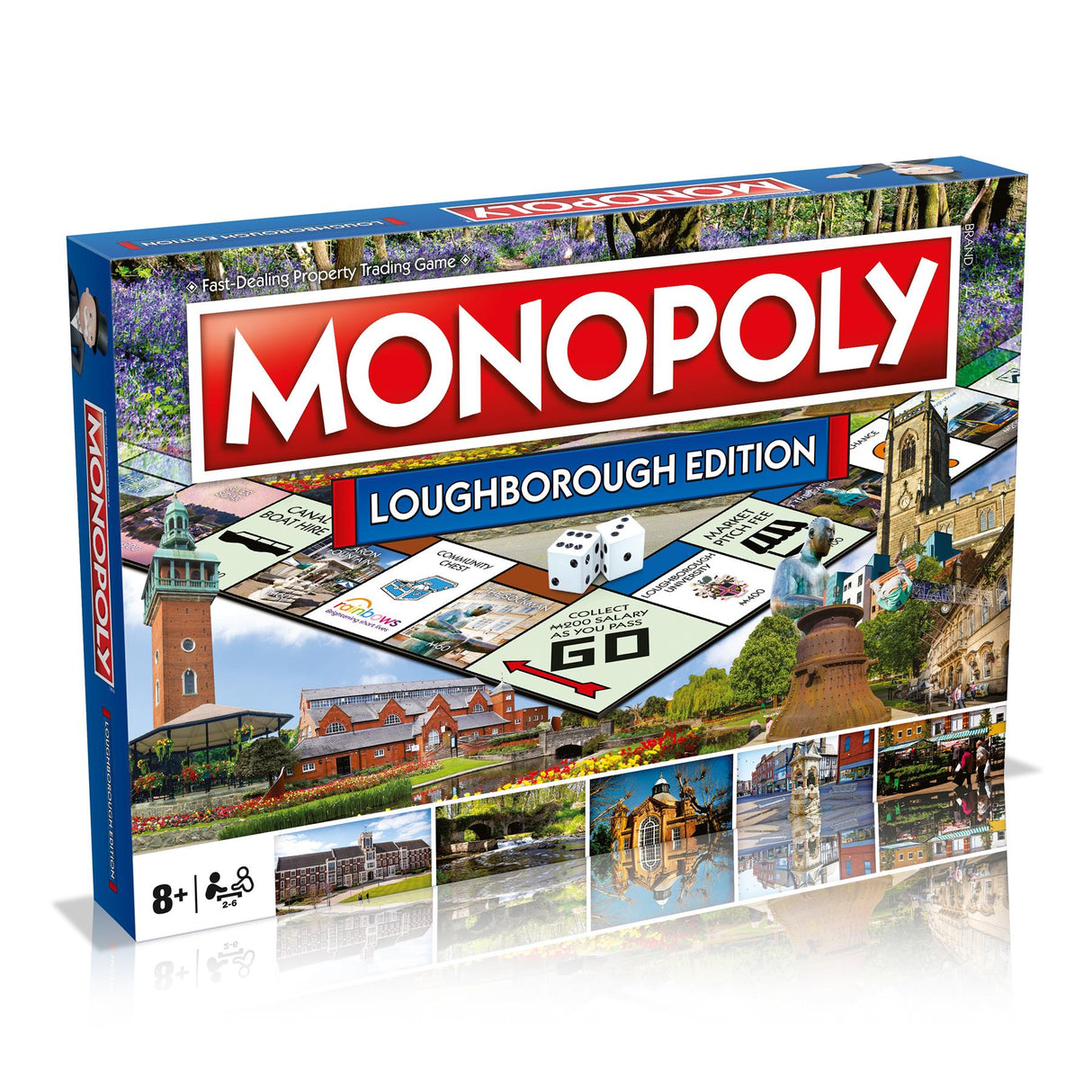 Winning Moves Monopoly Loughborough Board Game