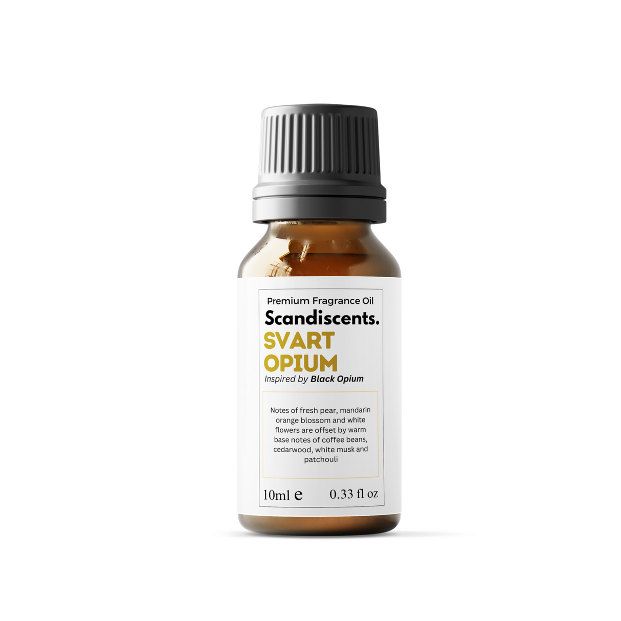 Scandiscents Essential Oil 10ml - Black Opium - Inspired by Collection