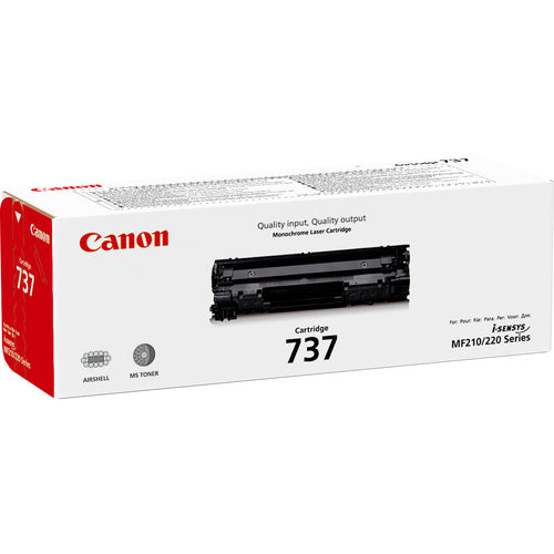 Canon 737BK Standard Capacity Black Toner Cartridge