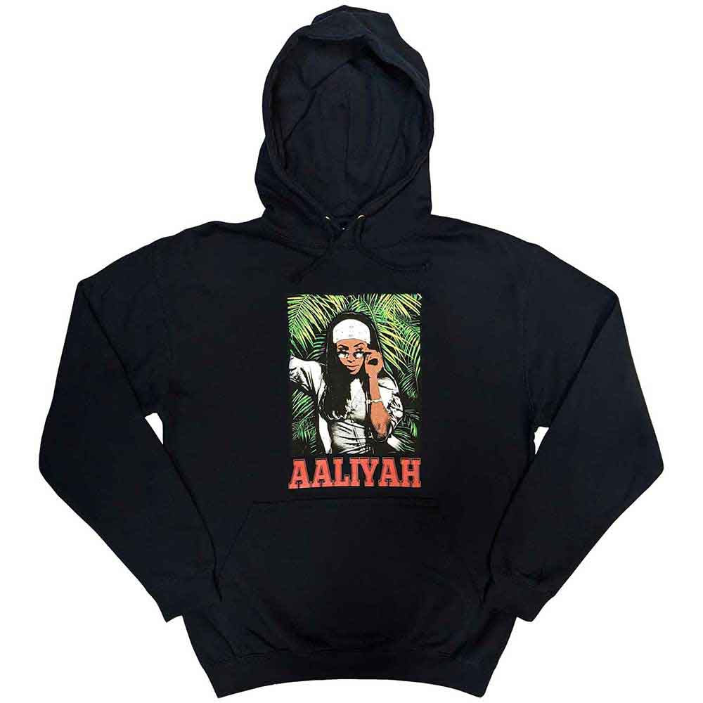 Aaliyah Unisex Pullover Hoodie Foliage Blue (M)