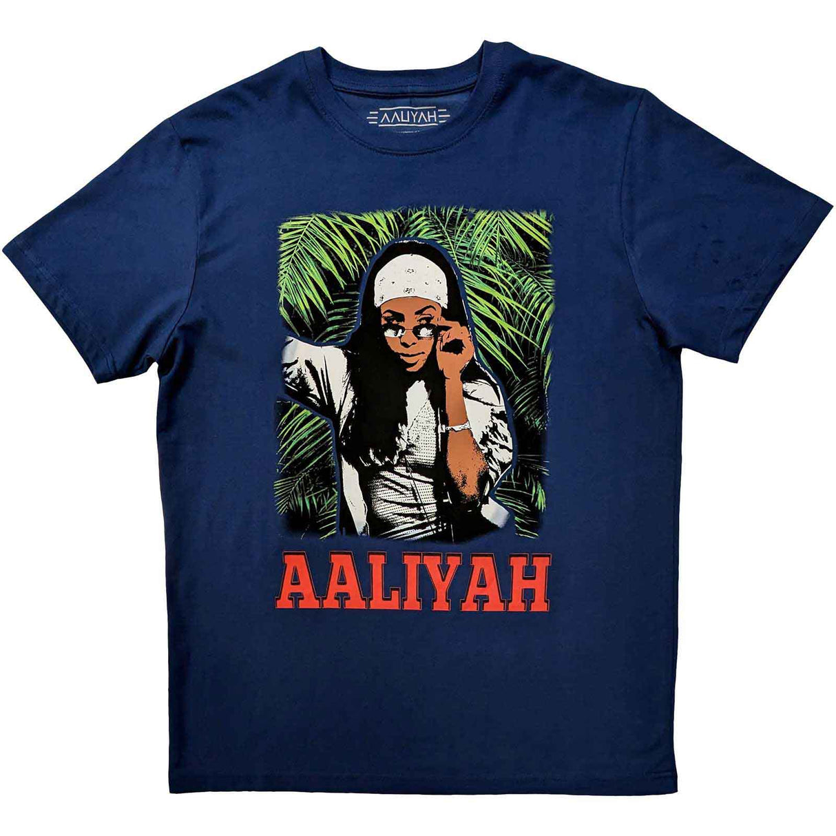 Aaliyah Unisex T-Shirt Foliage Blue (XXL)