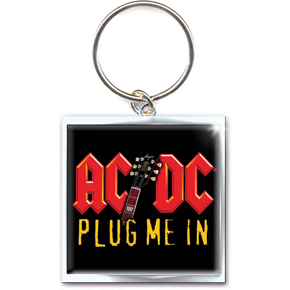 AC/DC Standard Key-Chain: Plug Me In