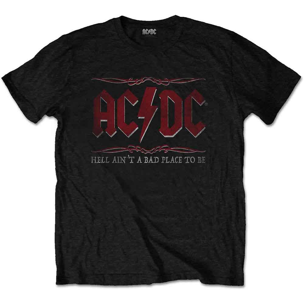 AC/DC Unisex T-Shirt Hell Ain't A Bad Place Black (XL)