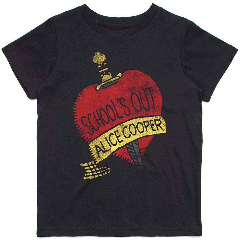 Alice Cooper Kids T-Shirt Schools Out Black (13-14yrs)