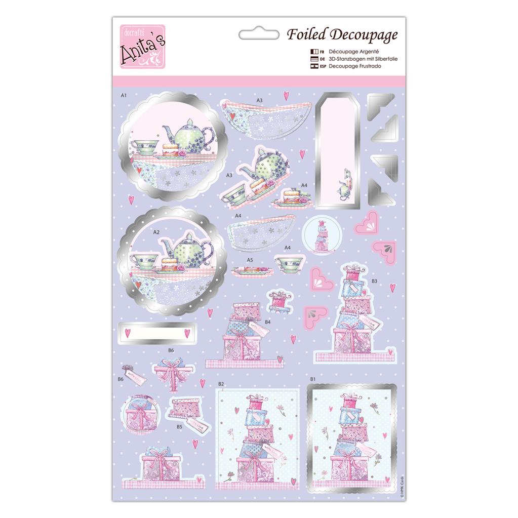Anita's Foiled Decoupage - Sweets & Treats