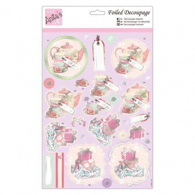 Anita's Foiled Decoupage - Birthday Celebrations