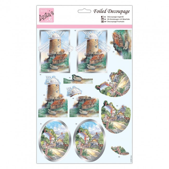 Anita's Foiled Decoupage - Country Walks