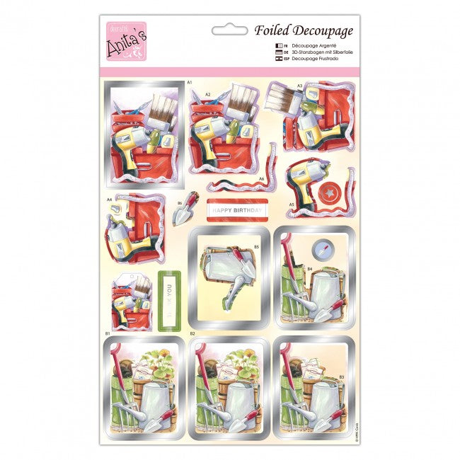Anita's Foiled Decoupage - Tools