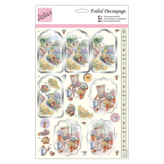 Anita's Foiled Decoupage - Country Cottage