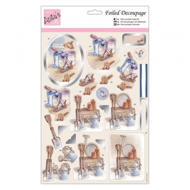Anita's Foiled Decoupage - DIY Days