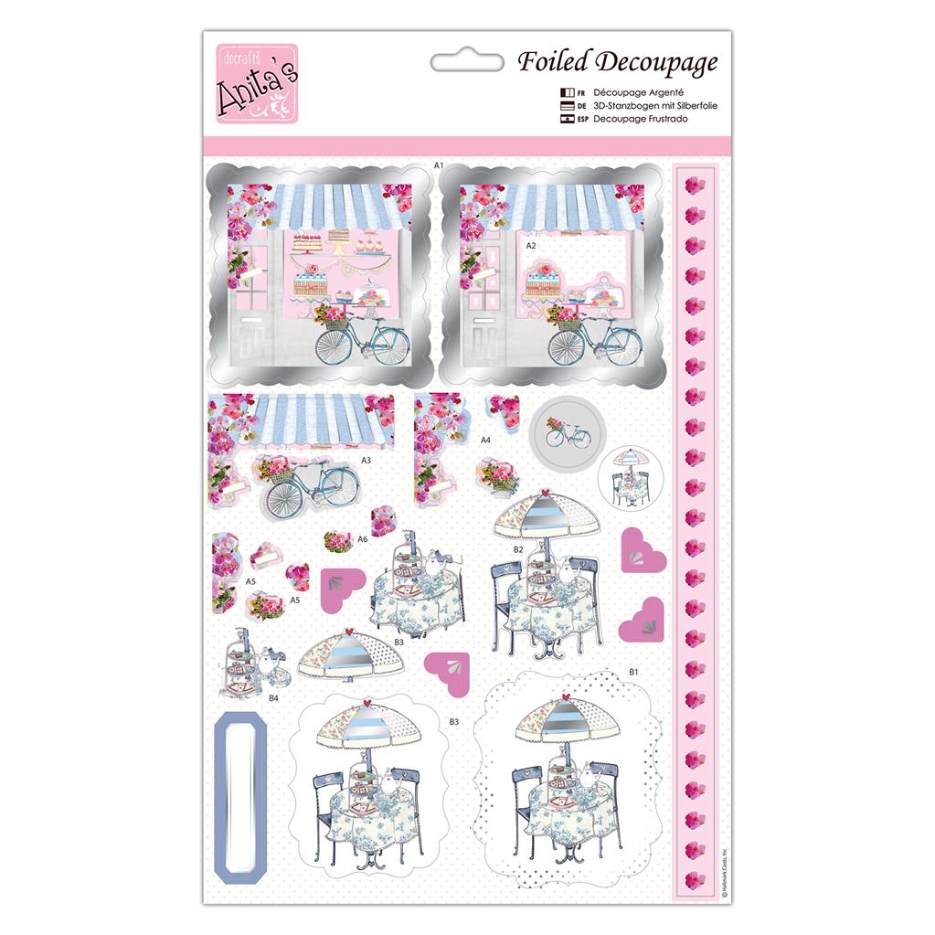 Anita's Foiled Decoupage - Cake Envy