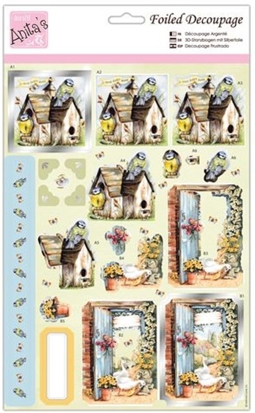 Anita's Foiled Decoupage - Move In