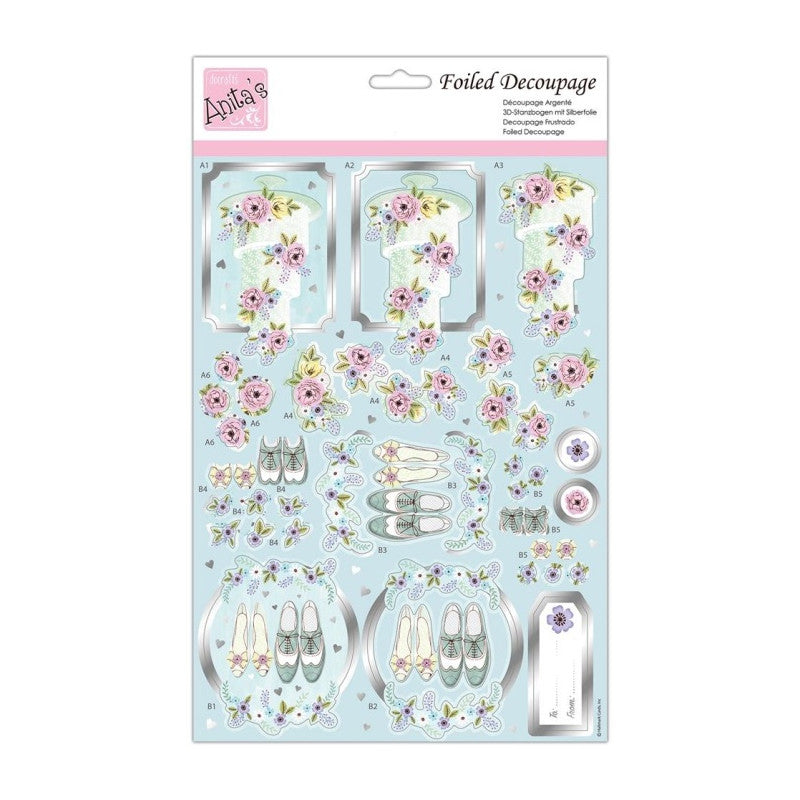 Anita's Foiled Decoupage - Always & Forever