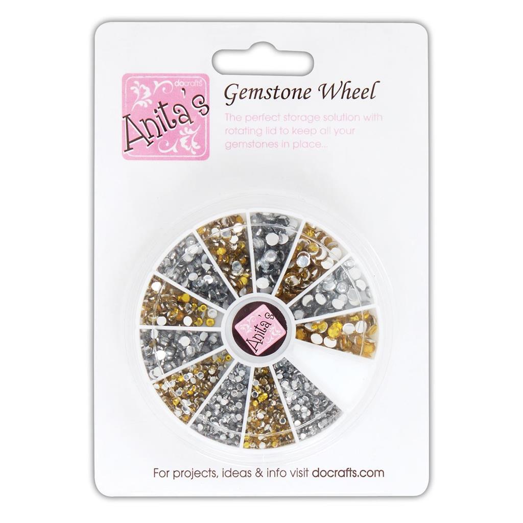 Anita's Gemstone Wheel Gold & Silver Gems