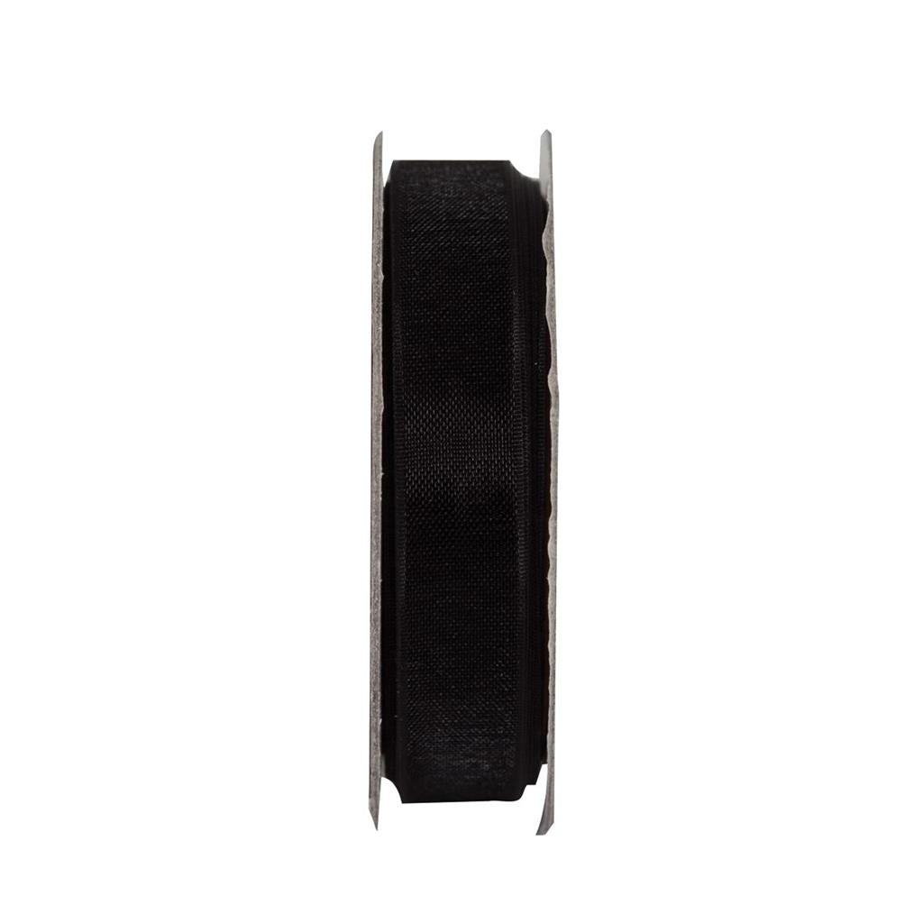 Anita's Organza Ribbon 3m - Jet Black