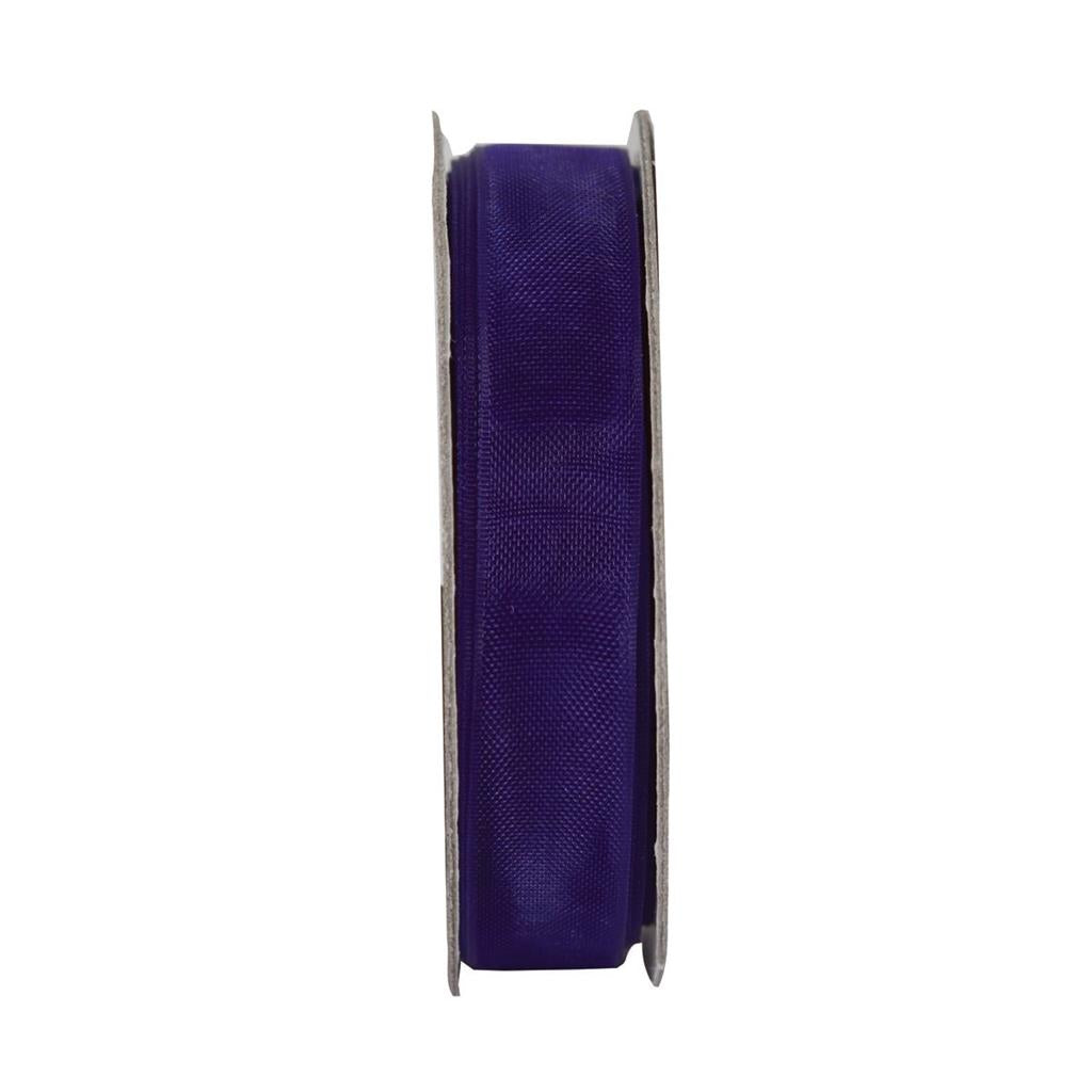 Anita's Organza Ribbon 3m - Deep Purple