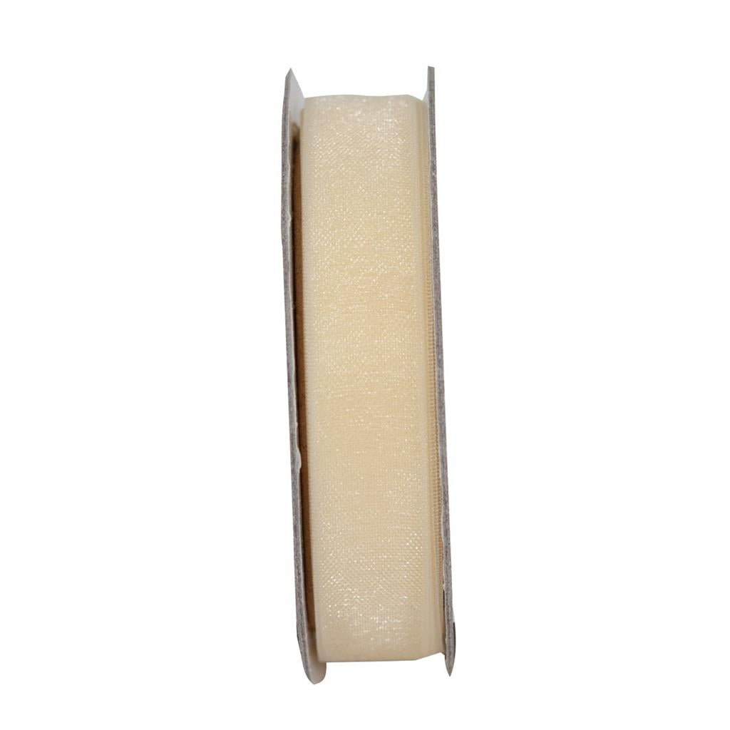 Anita's Organza Ribbon 3m - Cream Blush