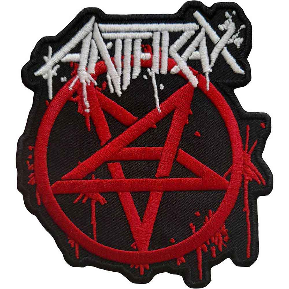 Anthrax Standard Patch Pent Logo