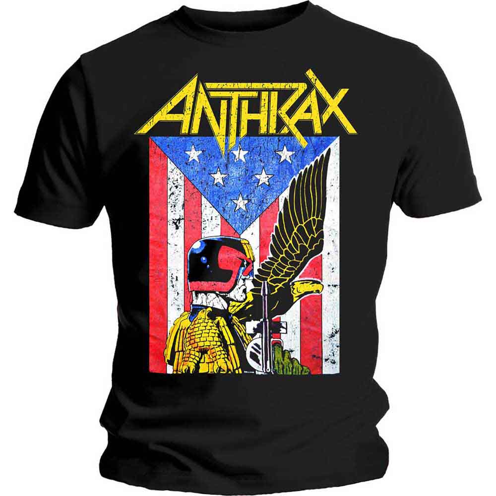 Anthrax Men's T-Shirt Dread Eagle (L)
