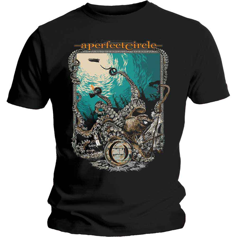 A Perfect Circle Unisex T-Shirt The Depths Black (XXL)