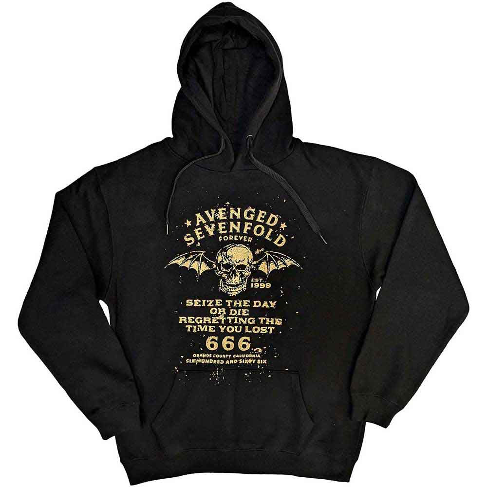Avenged Sevenfold Men's Pullover Hoodie Seize the Day (S)