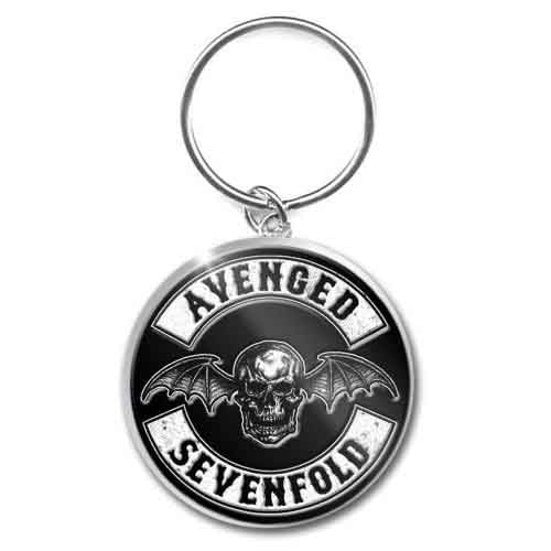 Avenged Sevenfold Standard Keychain Death Bat Crest