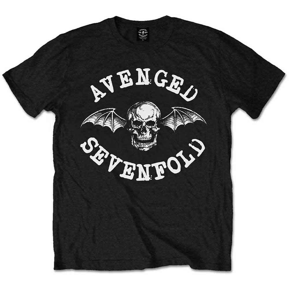 Avenged Sevenfold Men's T-Shirt Classic Death Bat (XXL)