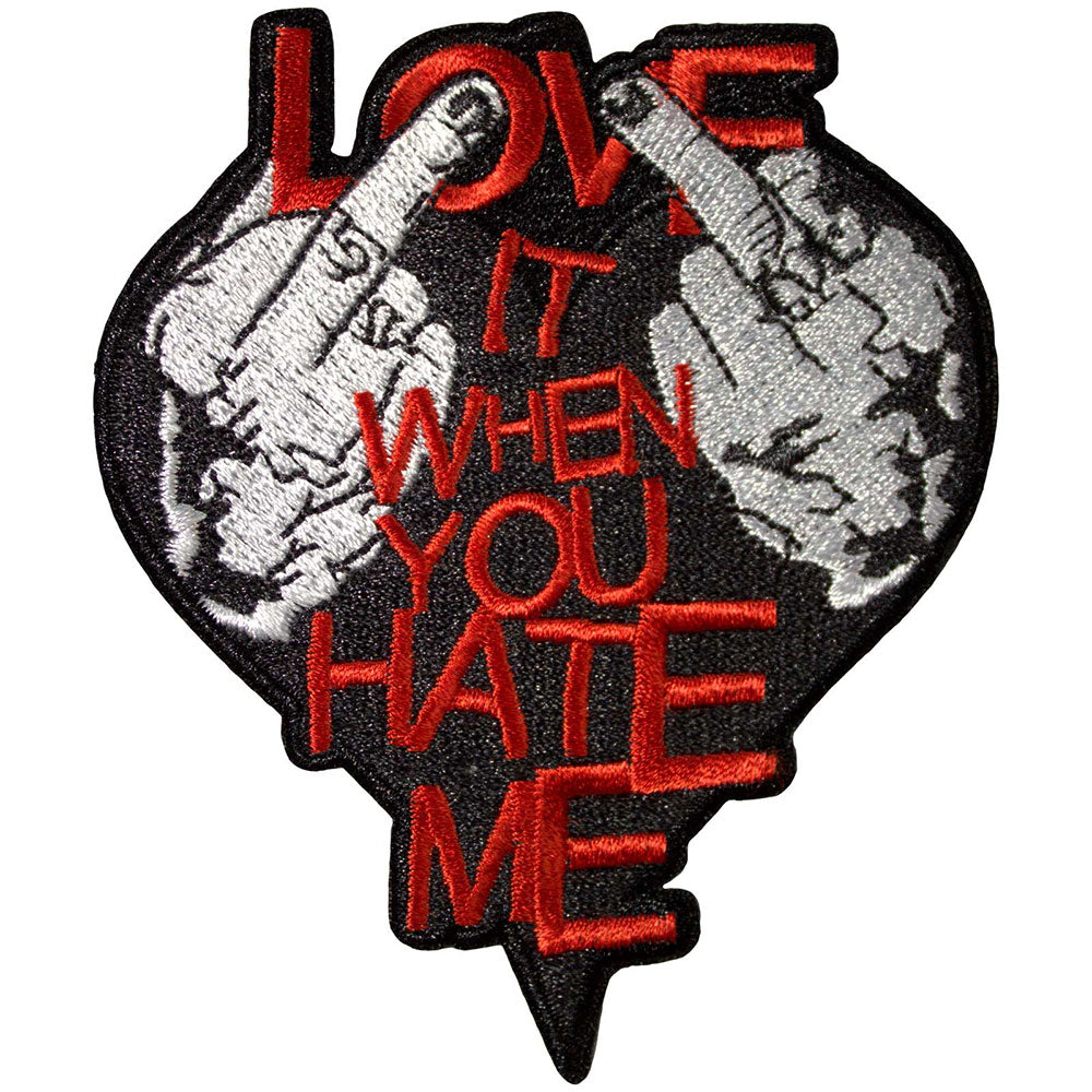 Avril Lavigne Standard Patch Love It When You Hate Me