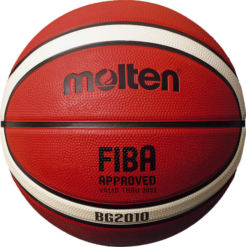 Molten BG 2010 Deep Channel Basketball - Tan/White (Size 7)