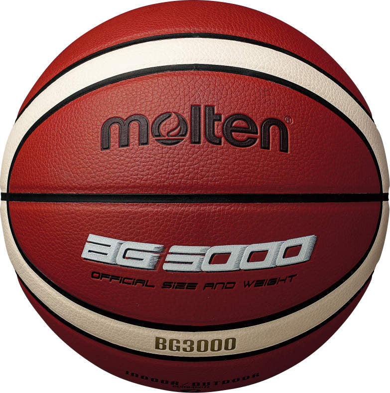 Molten BG3000 Synthetic Basketball - Tan/White (Size 7)