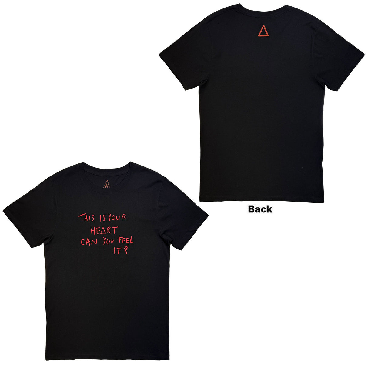 Bastille Unisex T-Shirt This Is Your Heart (Back Print) Ex-Tour Black (M)