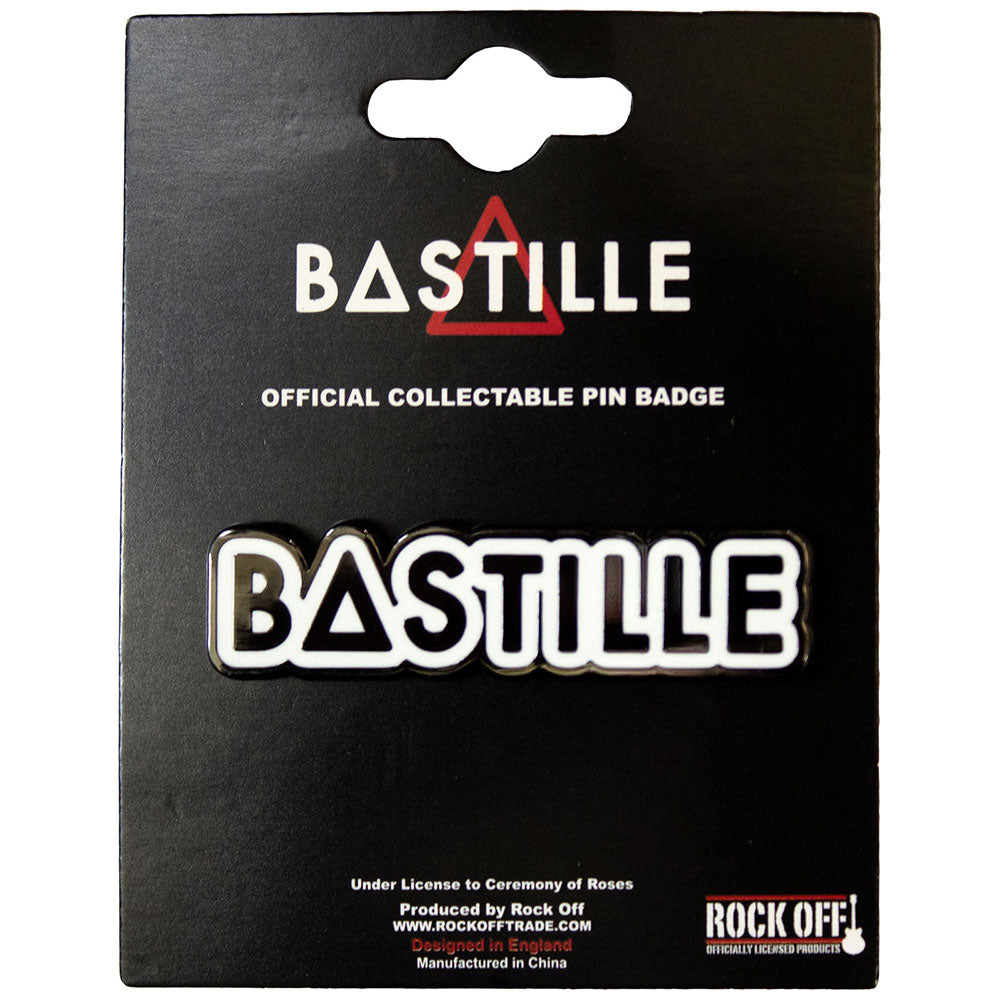 Bastille Pin Badge Logo