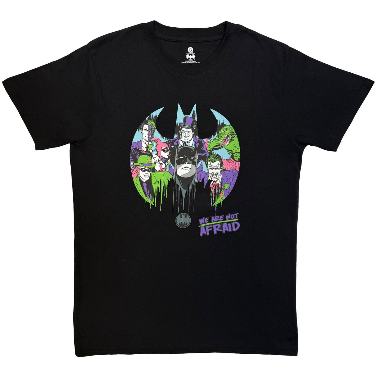 DC Comics Unisex T-Shirt Batman & Co Black (XL)