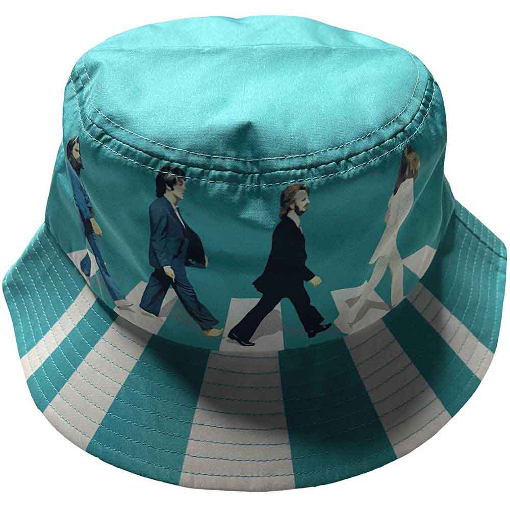 The Beatles Unisex Bucket Hat Abbey Road Blue (L/XL)