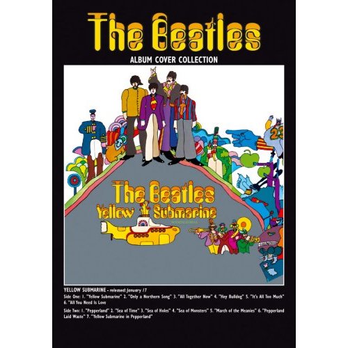 The Beatles Postcard: Yellow Submarine Album Cover Collection (Standard)