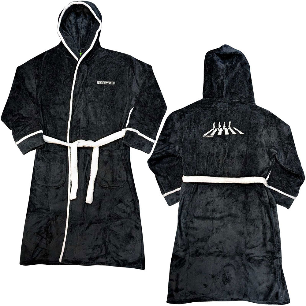 The Beatles Unisex Bathrobe Abbey Road Black (L/XL)