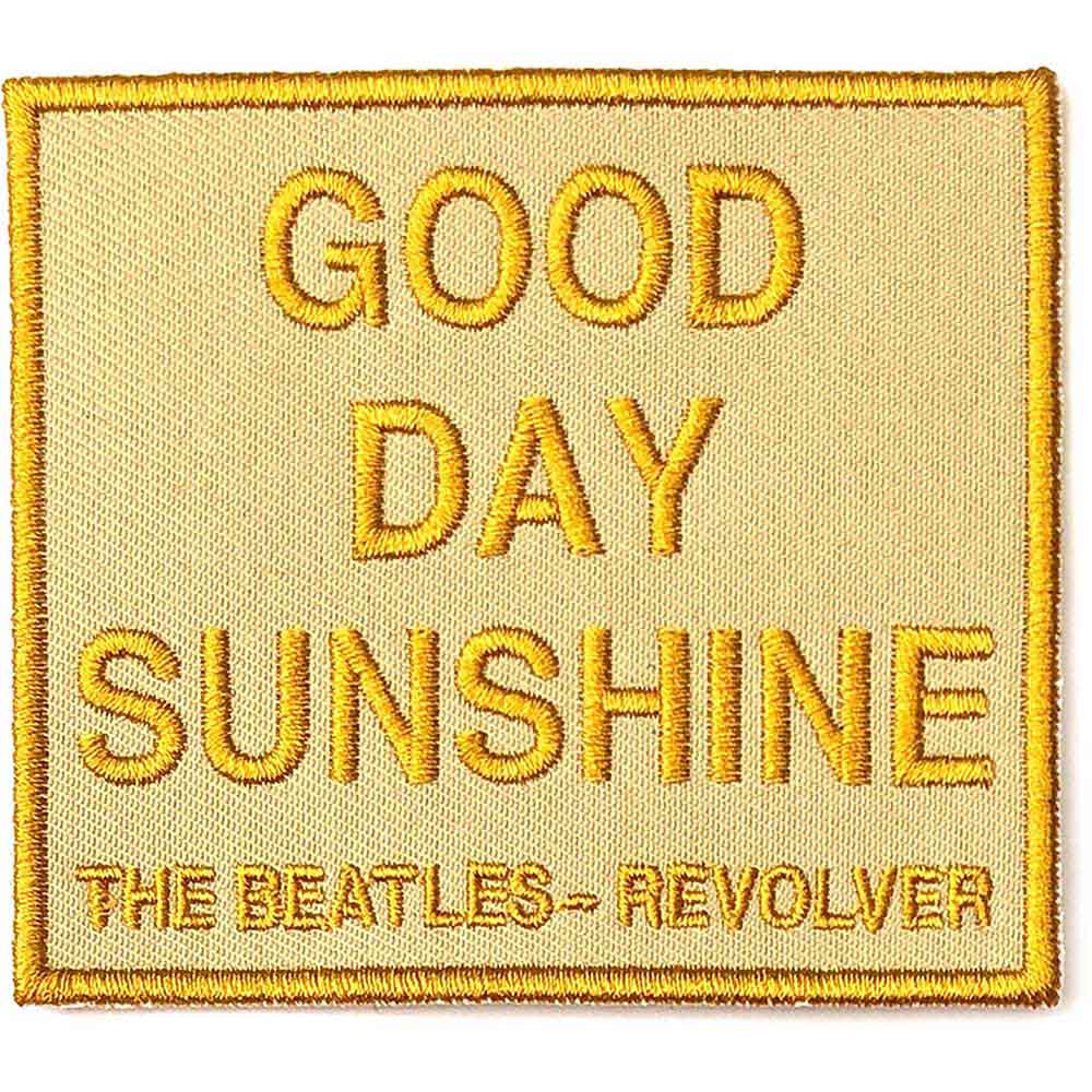 The Beatles Standard Patch: Good Day Sunshine (Revolver) (Song Titles/Loose)