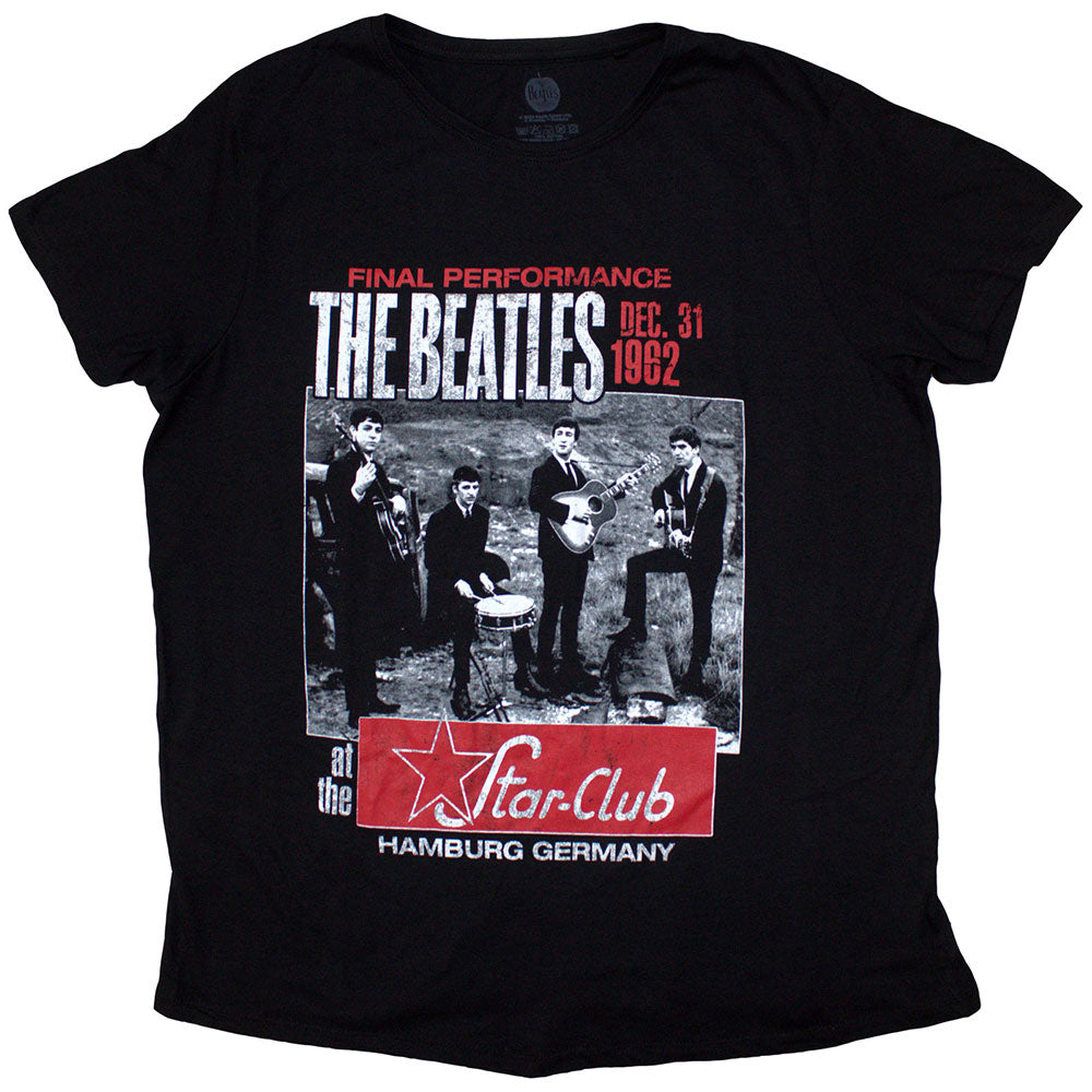The Beatles Ladies T-Shirt Star Club Hamburg Black (XXXXL)