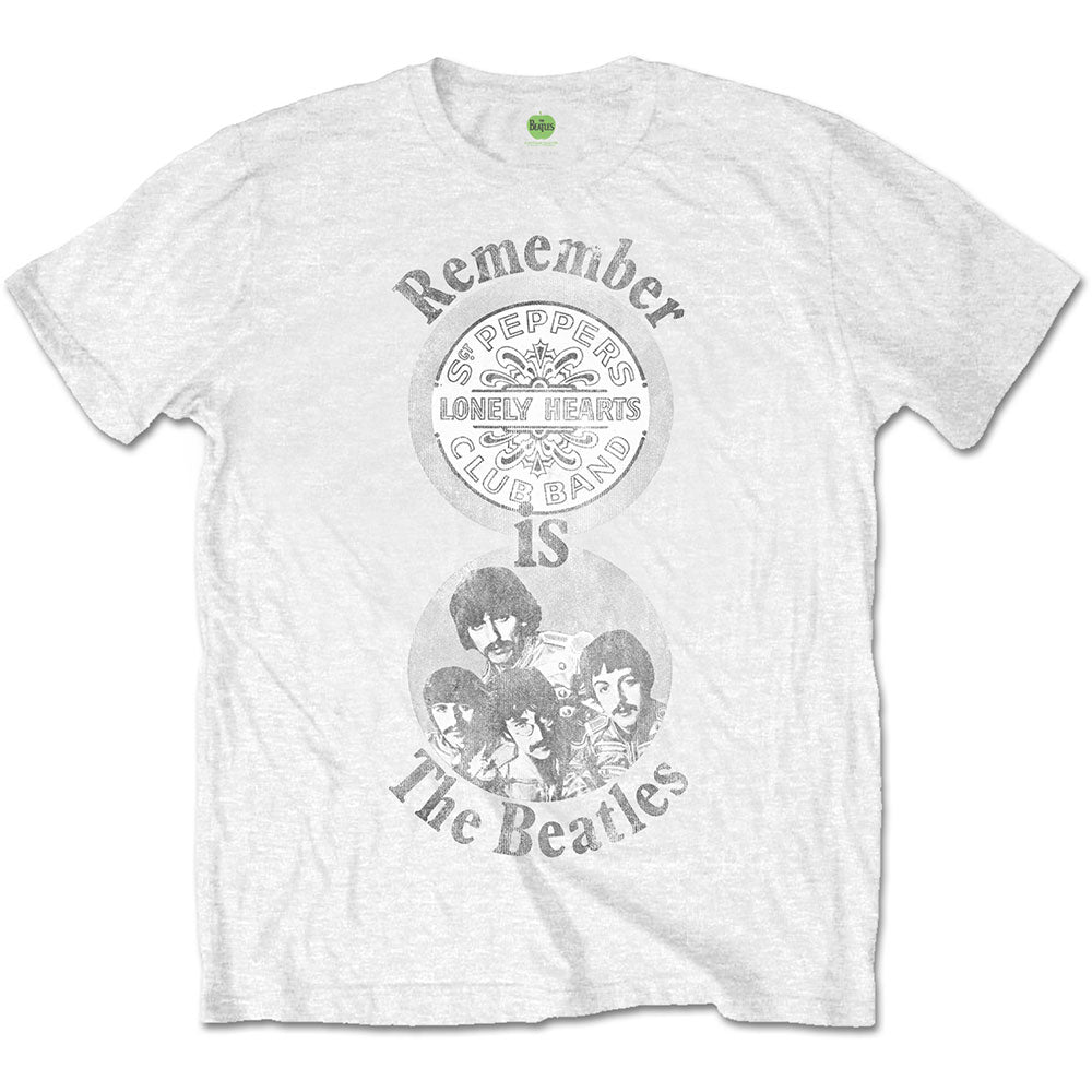The Beatles Men's T-Shirt Remember White (XL)