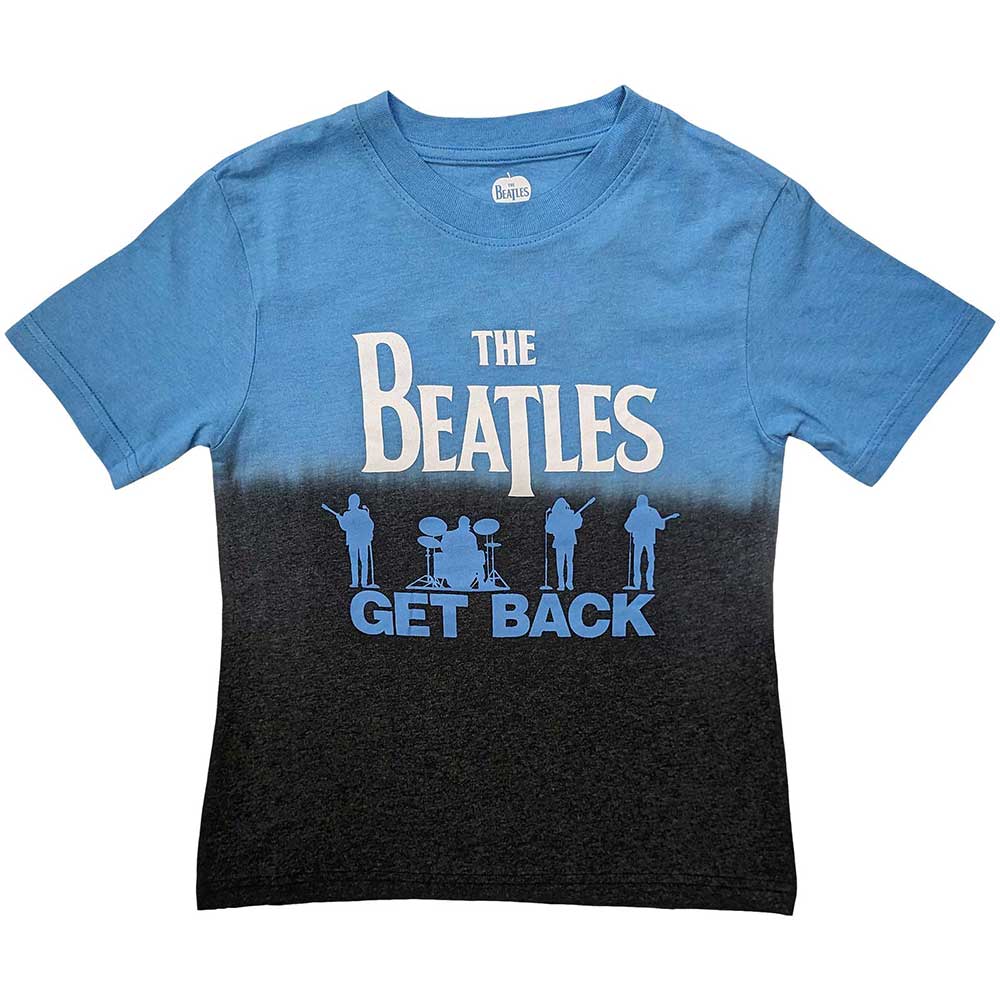 The Beatles Kids T-Shirt Get Back (Wash Collection) Blue (3-4yrs)