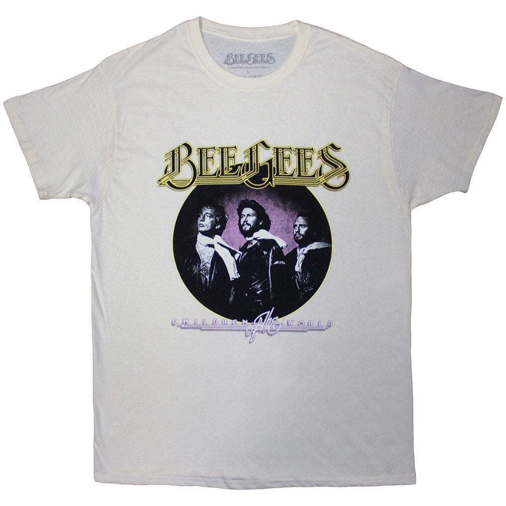 Bee Gees Unisex T-Shirt Children Of The World Natural (XXL)