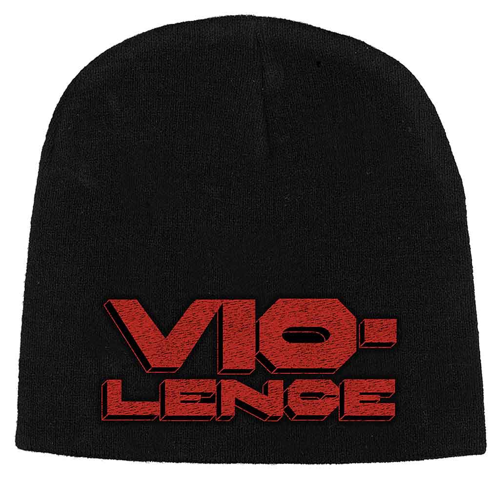 Vio-Lence Unisex Beanie Hat Logo Black