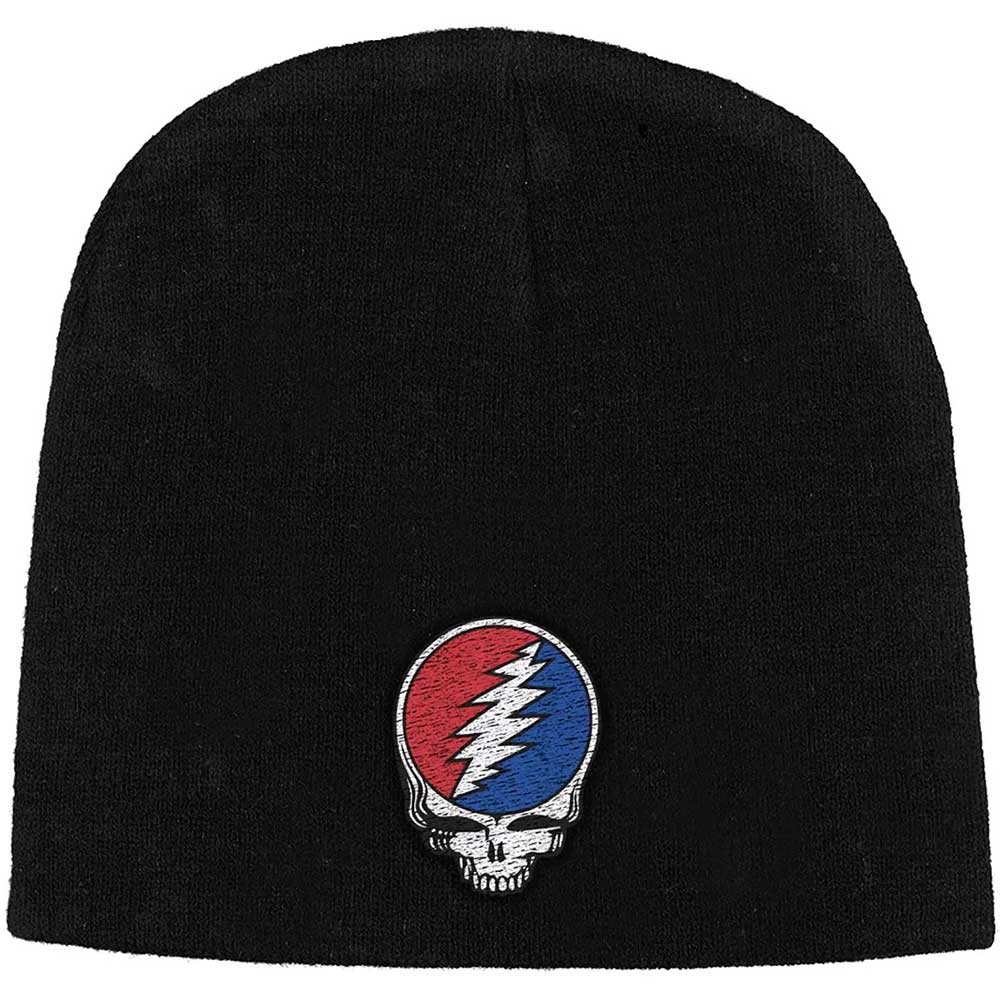Grateful Dead Unisex Beanie Hat Skull Black