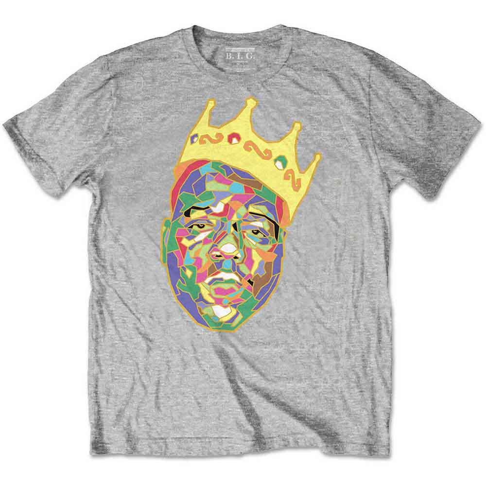 Biggie Smalls Kids T-Shirt Crown Grey (3-4yrs)