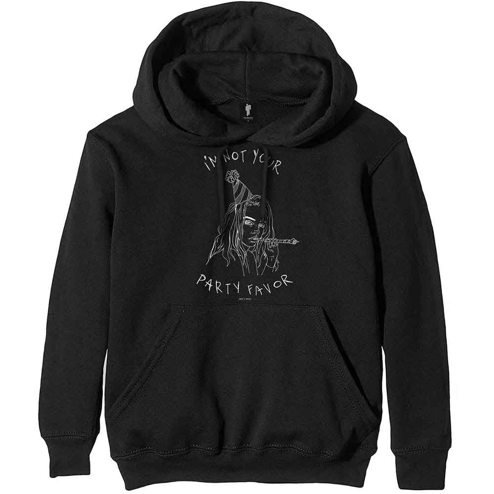 Billie Eilish Unisex Pullover Hoodie Party Favour Black (XXL)