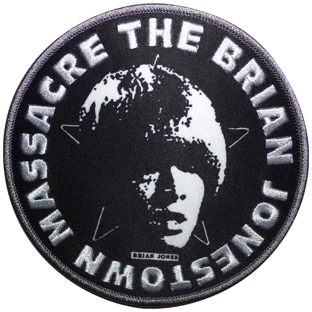 The Brian Jonestown Massacre Standard Patch Circle Face Black